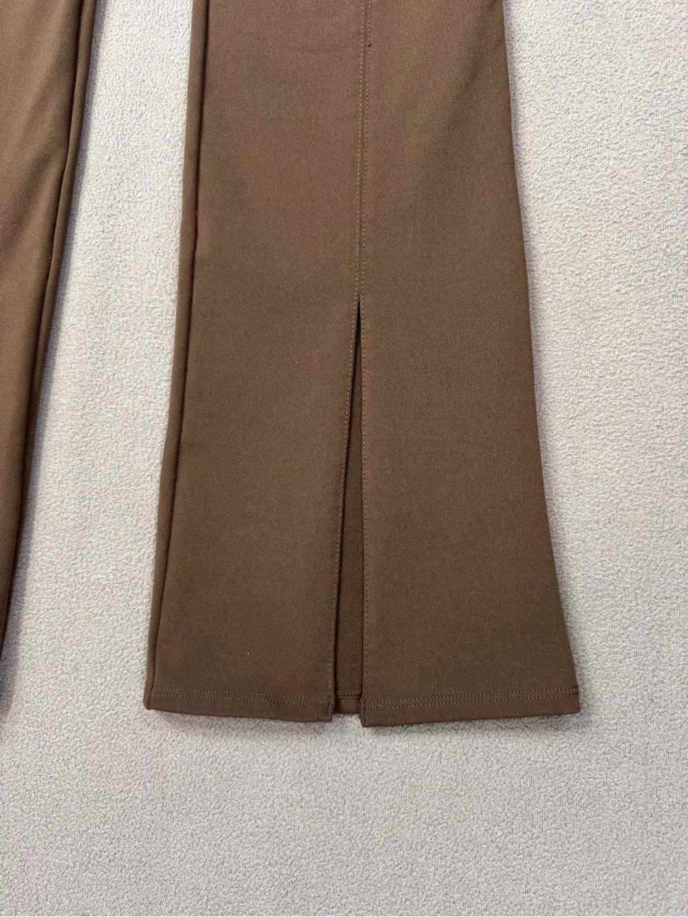 ALO Yoga Airbrush High Waist Flare Flutter Leggings with Front Slits, Size Small